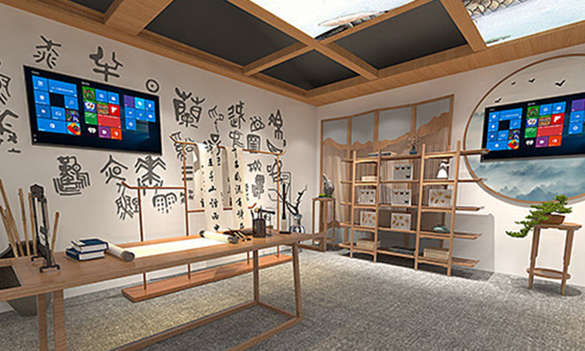 中式展廳設(shè)計-展廳設(shè)計公司